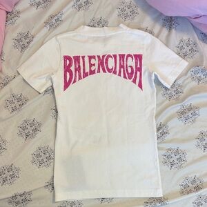 Balenciaga paris graphic tee